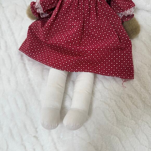 Vintage Anna Club Plush Bunny Rabbit 18 '' The Leather Tag Line - Picture 4 of 16